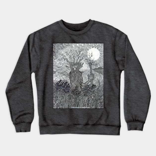 Ent - Lord of the Forest Crewneck Sweatshirt by Christopher's Doodles